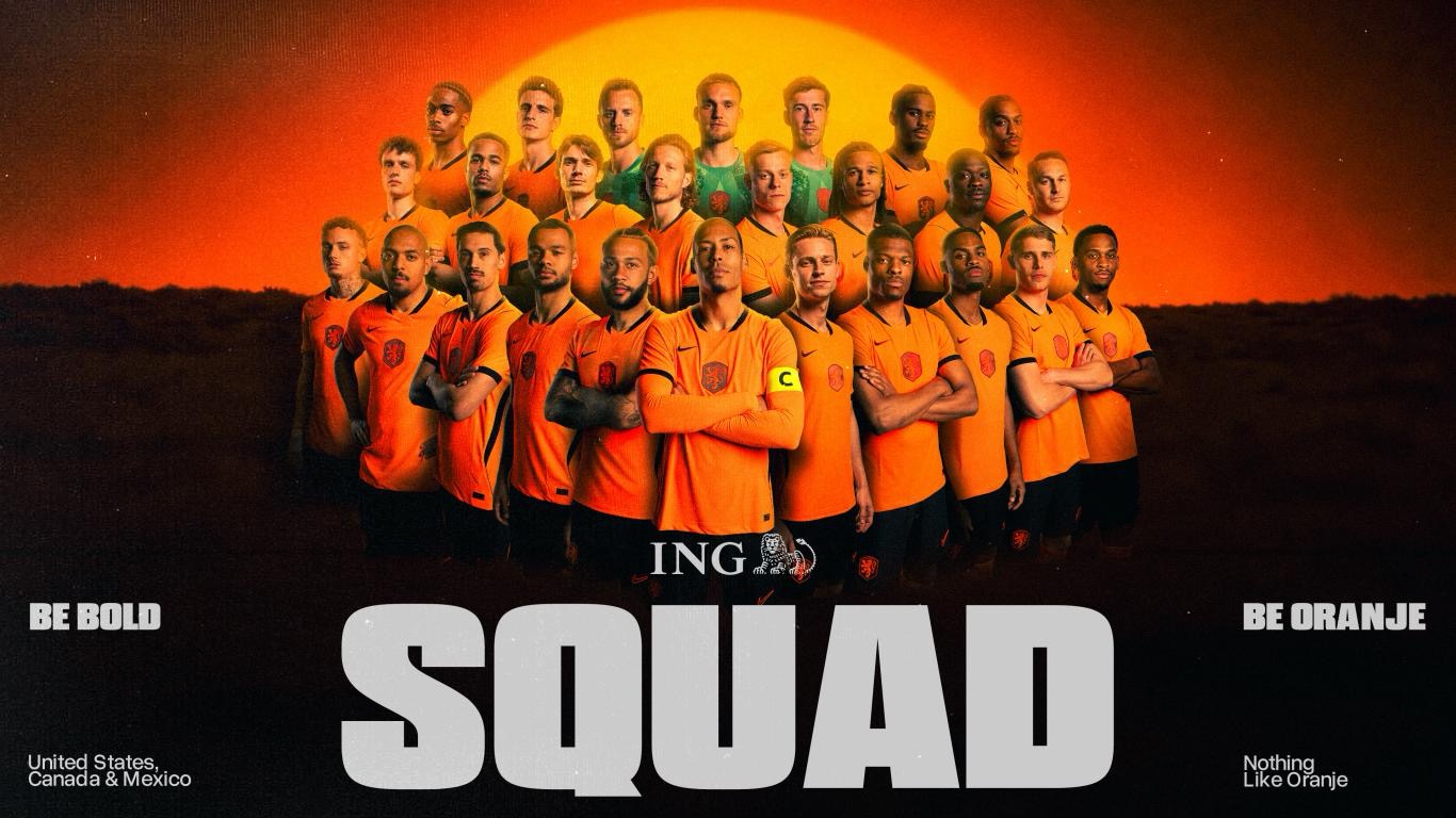 Nederlandse Selectie WK 2026